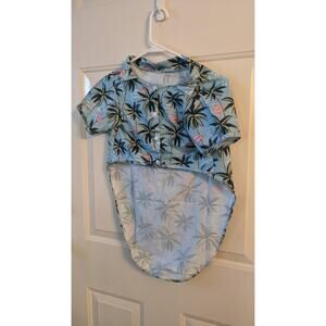 Poochie & Co. Hawaiian Maui Dog Shirt XXXL